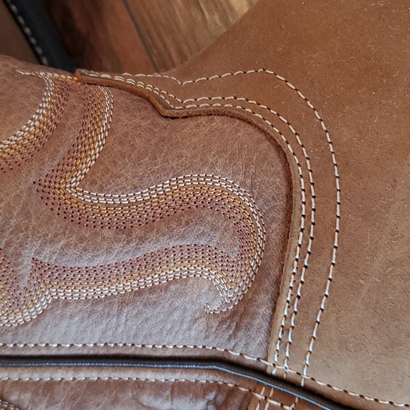 Masterton Boot Co leather brown boot 15D RB4500 stored in ko closet - Picture 8 of 10